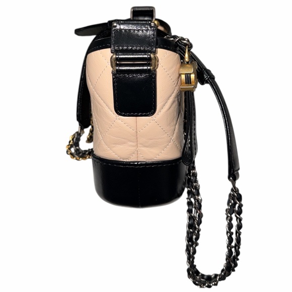 Chanel Gabrielle Two-tone Series 28 Crossbody Bag with Black Card and COA - Picture 7 of 11